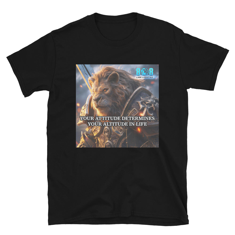 Elevate your mindset with the Life Altitude T-Shirt, a daily reminder that attitude shapes destiny. Wear it as an Attitude Determines Altitude Motivational Shirt to fuel ambition, or style it as a Success Mindset Quote Tee that drives results. This Positive Thinking Empowerment T-Shirt, crafted as an Inspirational Growth Graphic Shirt, helps you rise higher every day. Unlock your potential—Add to Cart now!