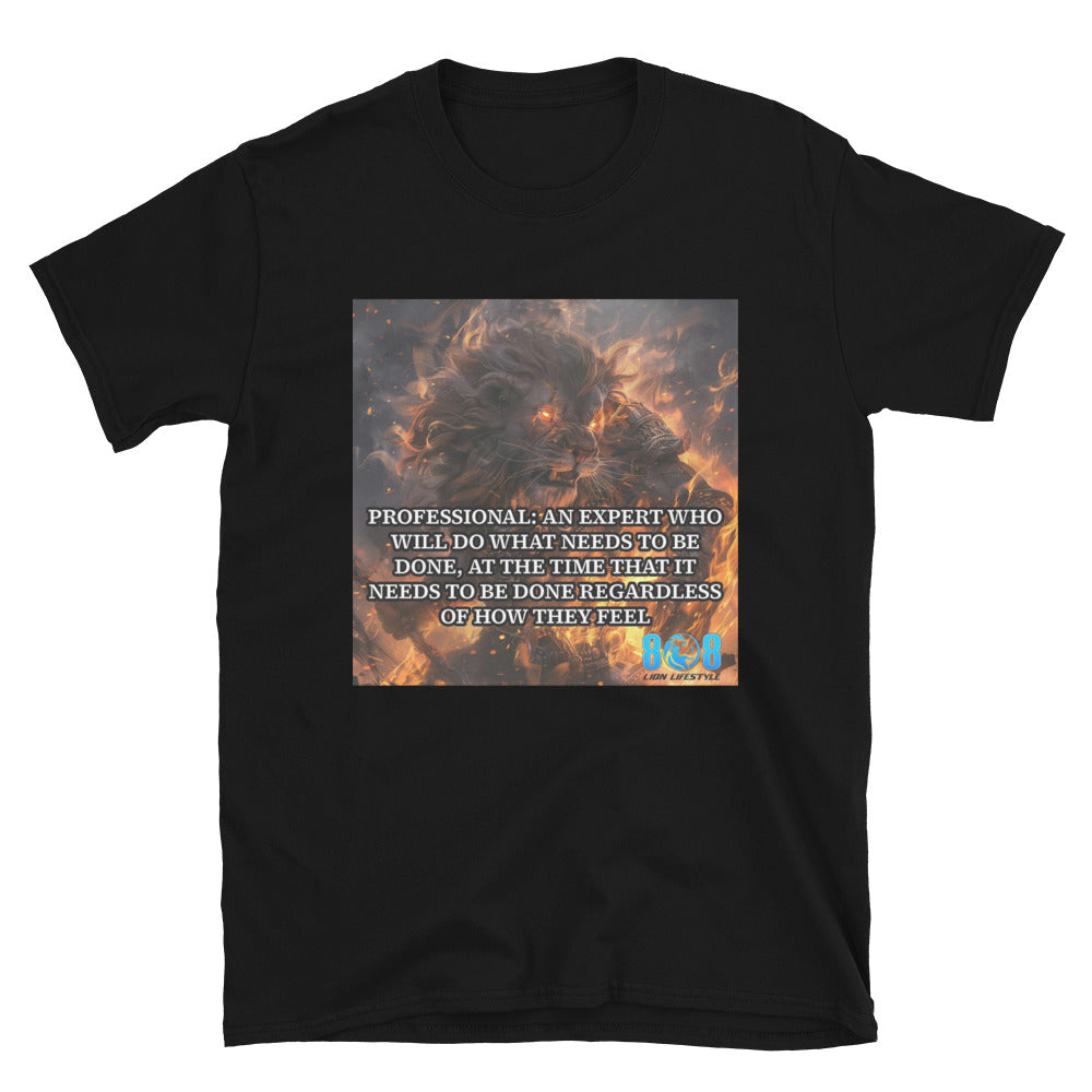 Excellence is action with the Professional T-Shirt, designed for those who execute no matter the challenge. This professional mindset motivational shirt fuels focus, while the discipline and execution tee showcases consistency. Wear it proudly as a work ethic apparel shirt or a business success quote tee that inspires leadership and results. Lead with discipline, rise with purpose—Add to Cart today!