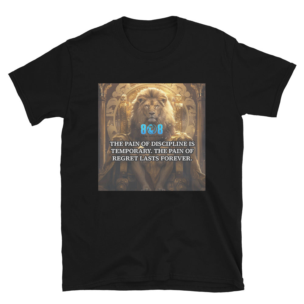 Push past limits with the Discipline vs Regret T-Shirt, designed to inspire unstoppable drive. This motivational discipline shirt keeps your focus sharp, while the pain of regret tee reminds you of what’s at stake. Wear it as your gym discipline motivational shirt or as a daily fitness mindset quote shirt to fuel success. Own your future—Add to Cart now!