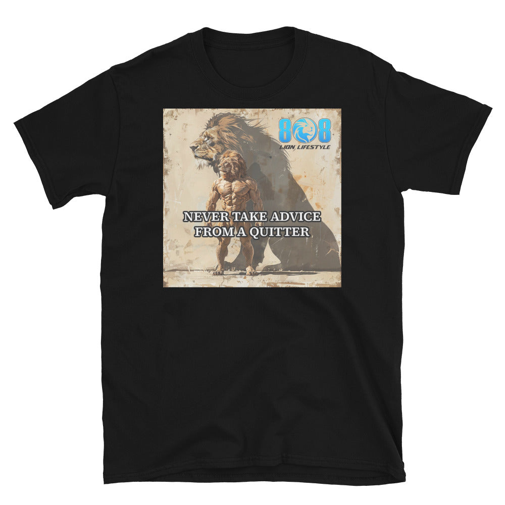 Stand firm with the Quitter Advice T-Shirt, a bold reminder to only follow winners. Wear the Never Quit Motivational Shirt to fuel resilience, or the Persistence Beats Failure Inspirational Tee to push through obstacles. The Don’t Listen To Quitters Quote T-Shirt and Success Favors The Persistent Graphic Shirt celebrate determination and grit. Own your drive—success is earned. Add to cart today!