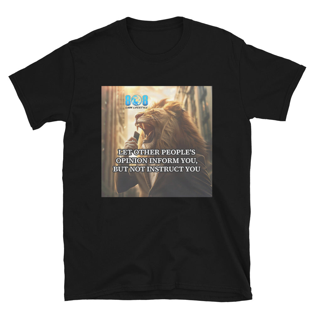 Stand firm in your truth with the People's Opinion T-Shirt, a reminder to let opinions inform, not instruct. Show strength in the Confidence and Independence Motivational Shirt, embrace authenticity with the Be True to Yourself Inspirational Tee, and wear courage in the Self Belief Over Opinions Quote T-Shirt. Rise above doubt with the Don’t Let Opinions Define You Graphic Tee. Own your voice—Add to Cart today!