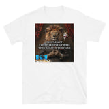 Empower your identity with the People Act T-Shirt, a bold reminder that belief drives behavior. Stay inspired in the Identity Shapes Action Motivational Shirt, or fuel self-confidence with the Believe In Yourself Inspirational Tee. The Actions Reflect Beliefs Quote T-Shirt and Become Who You Believe Graphic Motivational Shirt remind you daily of your true potential. Align belief with action—Add to cart today!