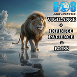 Find harmony with the Bliss Formula Canvas, a reminder that patience and vigilance unlock true joy. This Patience And Vigilance Motivational Wall Art inspires balance, while the Inner Peace Inspirational Canvas Print calms the spirit. Walk your journey with the Path To Bliss Quote Canvas Decor and embrace serenity through Mindful Living Motivational Canvas Wall Art. Elevate your space with peace—add to cart today!
