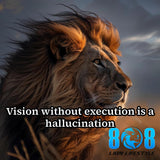 Bring clarity to ambition with the Hallucination Prevention Canvas, a bold reminder that execution makes vision real. This Vision Into Action Motivational Wall Art drives focus, while the Execute Your Vision Inspirational Canvas Print fuels determination. Transform goals with the Dreams To Reality Quote Canvas Decor and ignite momentum through Action Over Ideas Motivational Canvas Wall Art. Turn vision into success—add to cart today!