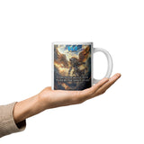 Fuel your spirit every morning with the Enthusiasm Mug, crafted for those who rise with purpose. This Spiritual inspiration mug uplifts your heart, while the Faith encouragement mug keeps your focus aligned. Embrace strength with a Divine energy coffee mug designed for daily renewal and a God-centered motivation mug that sparks devotion. Add to cart now.