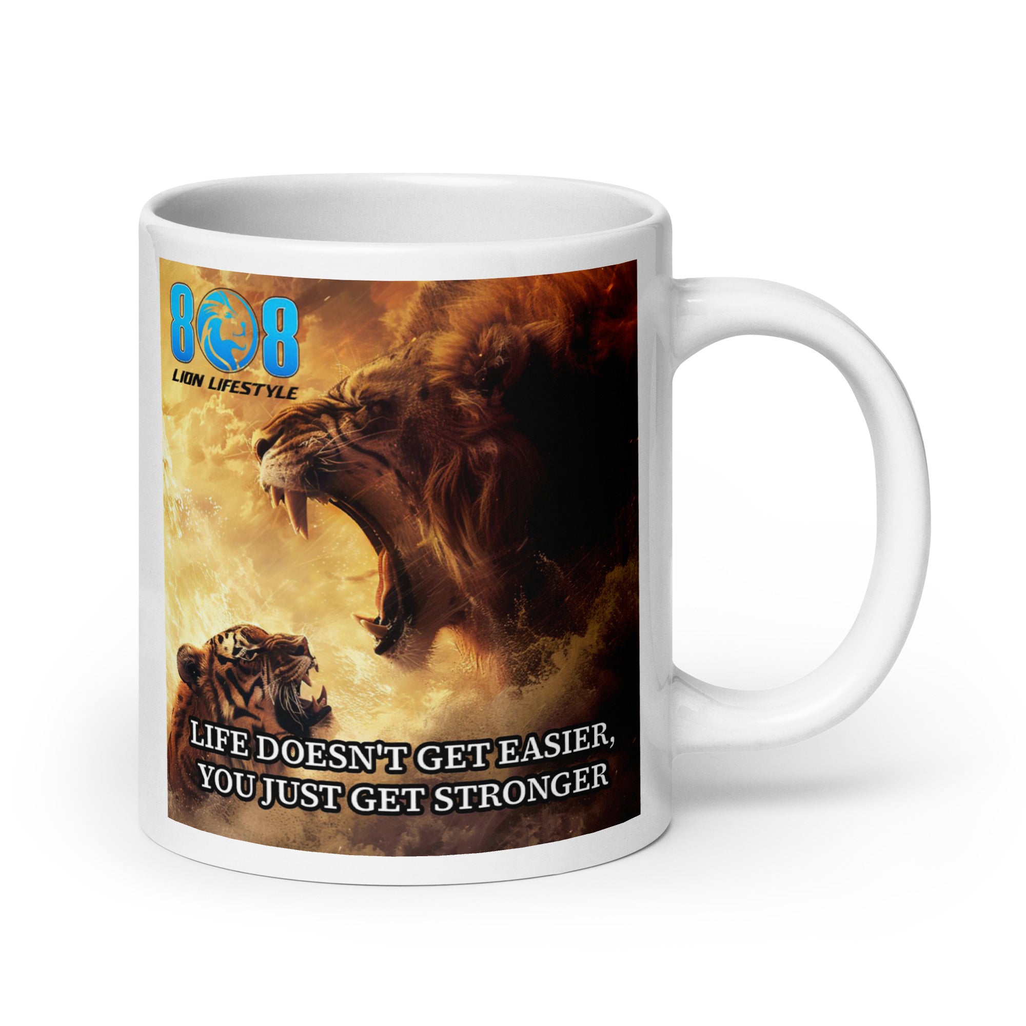 Rise above every obstacle with the Get Stronger Mug, crafted to remind you that growth is earned. This Strength-building mindset mug fuels discipline, while the Resilience growth coffee mug reinforces perseverance. Build grit with a Toughness development mug and push forward daily with Overcome challenges drinkware designed for unstoppable achievers. Add to cart now.