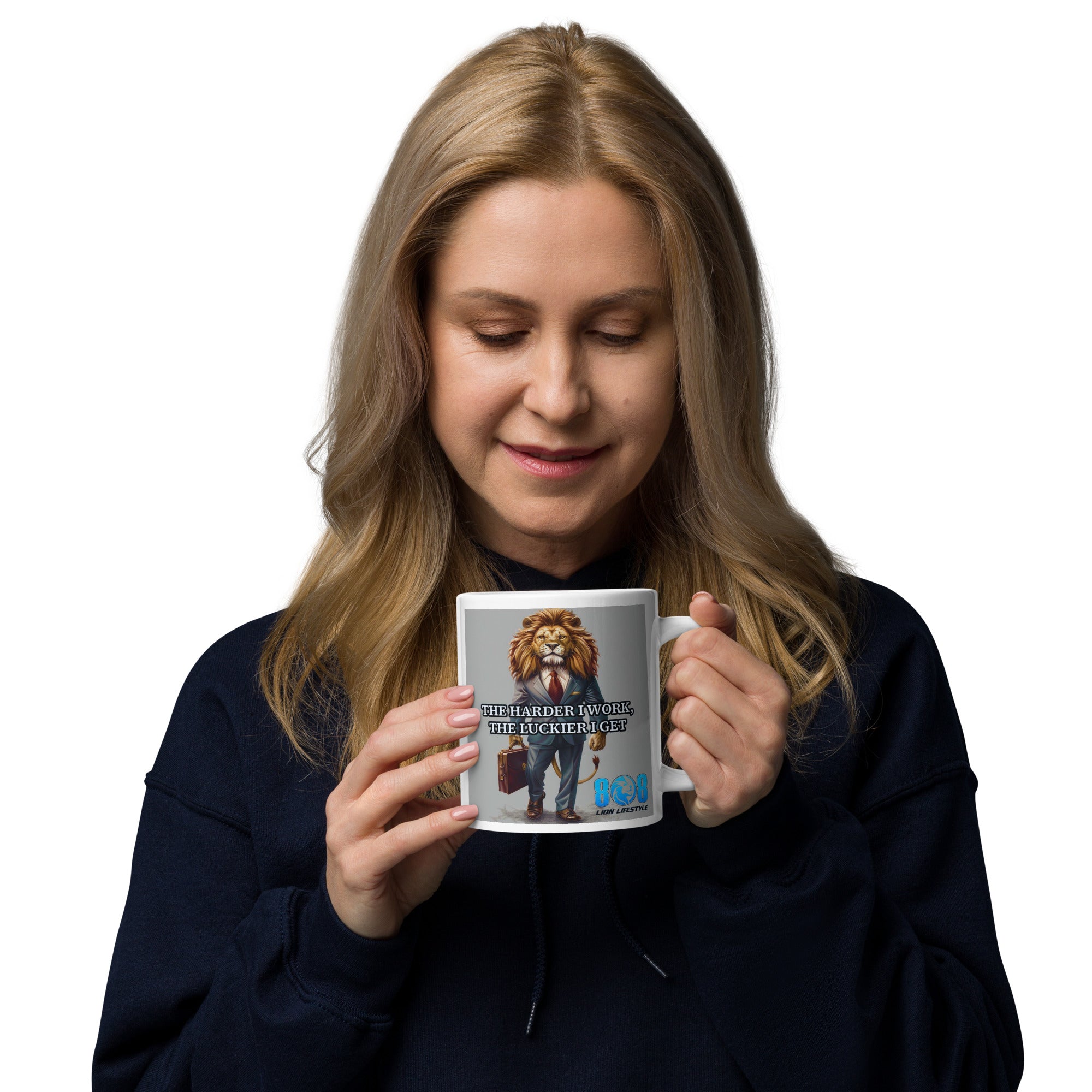 Turn effort into advantage with the Luckier I Get Mug, crafted for those who believe action creates outcomes. This Hard-work mindset mug builds discipline, while the Effort-creates-opportunity mug fuels determination. Push forward with Grind-to-win drinkware and ignite momentum through a Work ethic motivation mug designed for relentless achievers. Add to cart now.