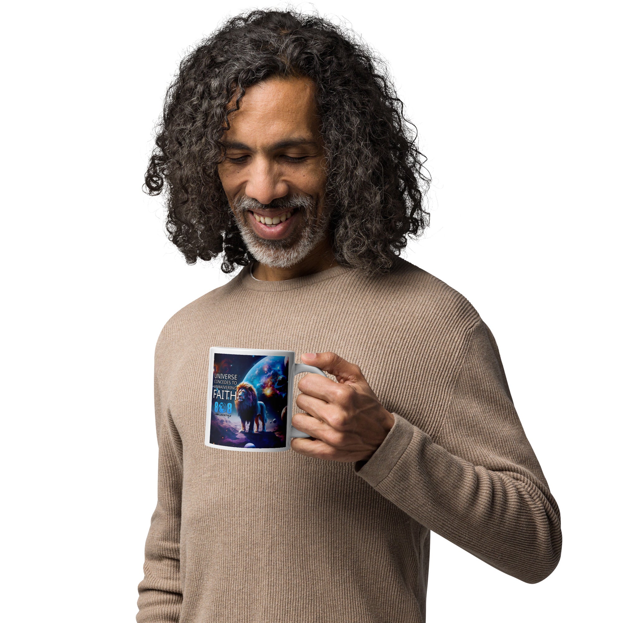 The Unwaivering Faith Mug strengthens your spirit with every sip, reminding you that nothing is impossible. This Faith that moves mountains mug fuels courage, while the Unshakeable belief coffee mug anchors you in certainty. The Universe responds to faith mug aligns you with divine outcomes, and the Bold faith manifestation drinkware empowers breakthrough thinking. Add to cart now!