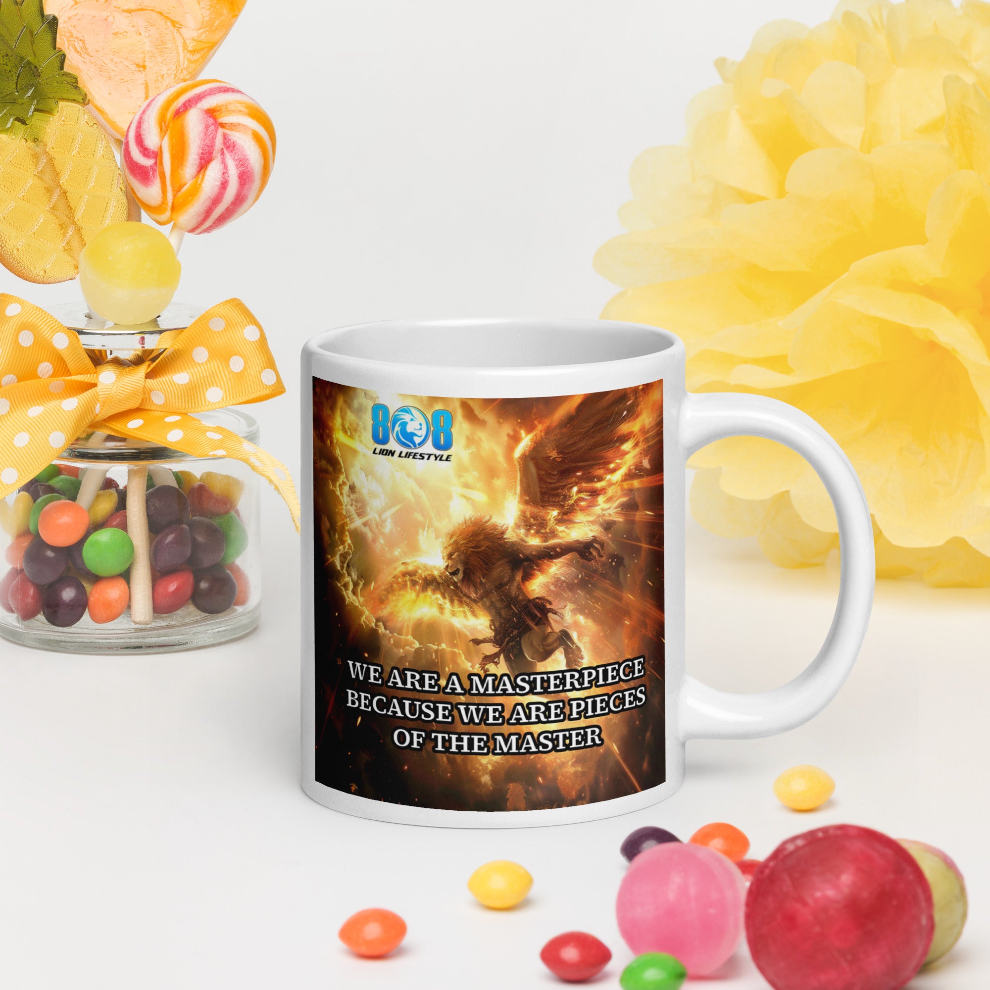 The Masterpiece Mug reminds you that you were created with intention and divine excellence. This Created by the Master mug affirms your worth, while the Divine craftsmanship mug celebrates God’s hand in your life. Embrace confidence with the God-inspired design drinkware, crafted as empowering Spiritual self-worth drinkware to uplift your spirit daily and honor your purpose. Add to cart.