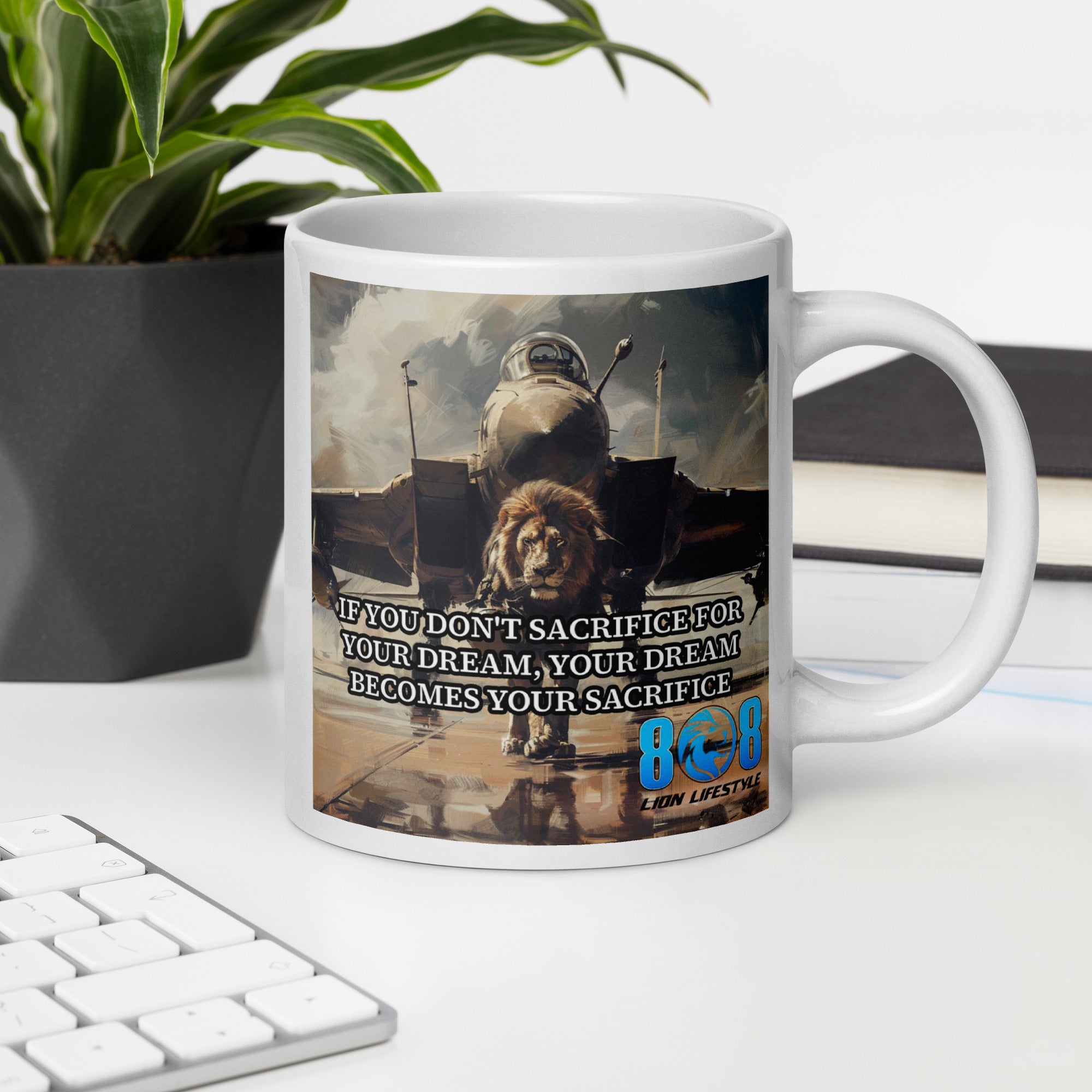 Ignite your passion with the Sacrifice For Dream Mug, crafted for those who refuse to settle. This Dream chaser motivation mug keeps your goals in focus, while the Ambition sacrifice mug pushes you beyond comfort. Stay disciplined with a Goal-driven mindset coffee mug and commit fully with Purpose pursuit drinkware designed to fuel destiny. Add to cart now.