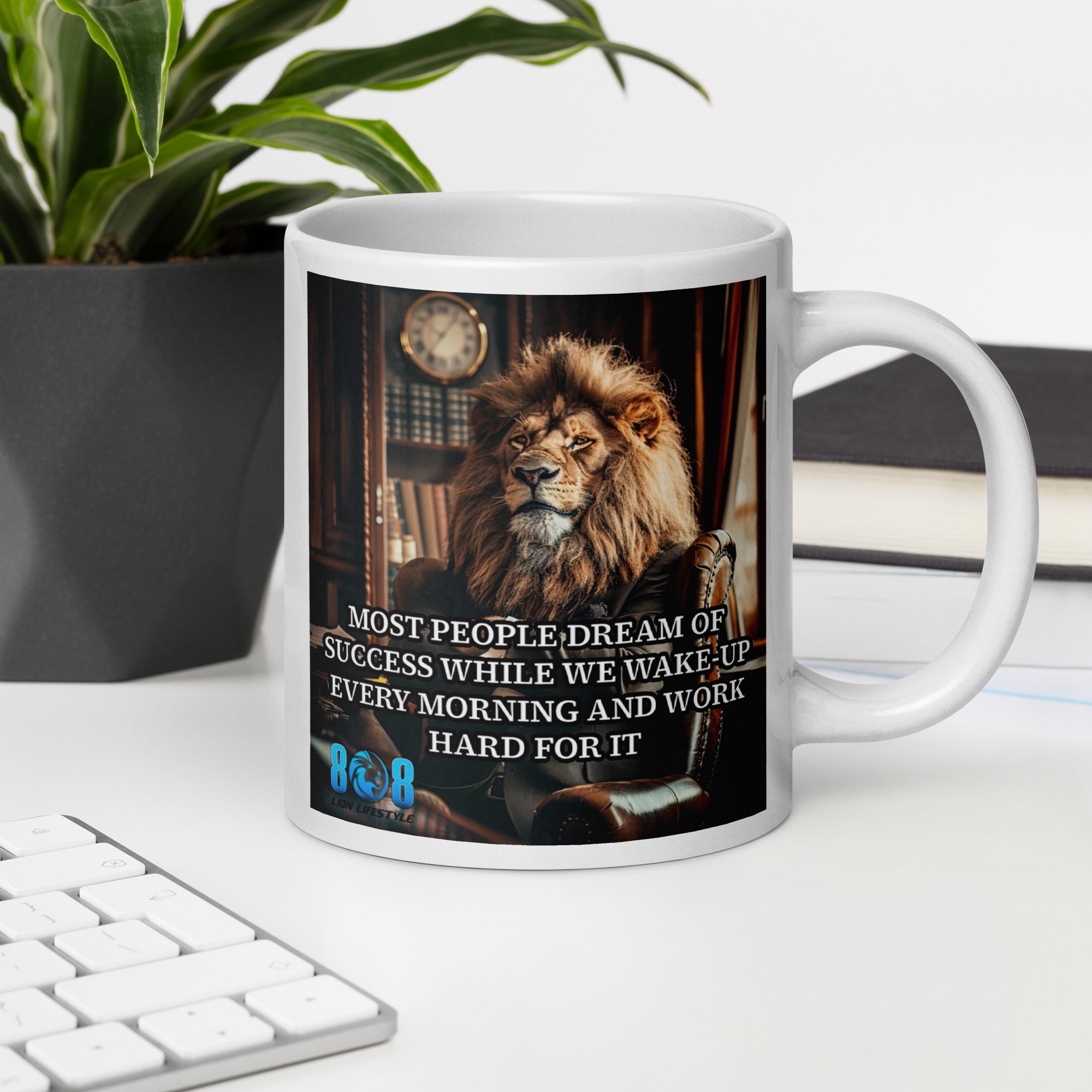 Start every day with intention through the Dream Of Success Mug, made for those who take action while others sleep. This Morning success mindset mug fuels discipline, while the Hard-work achiever coffee mug strengthens resolve. Push forward with a Daily grind ambition mug and embrace excellence with Success-driven lifestyle drinkware crafted for winners. Add to cart now.
